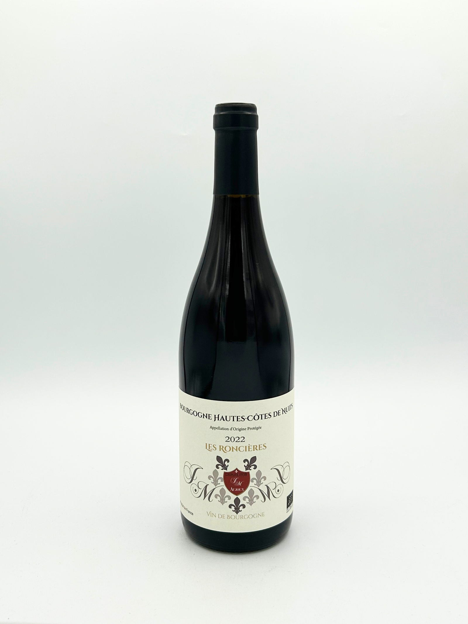Hautes-Côtes de Nuits AOP Les Roncières Rouge 2022 – Un Pinot Noir élégant et fruité