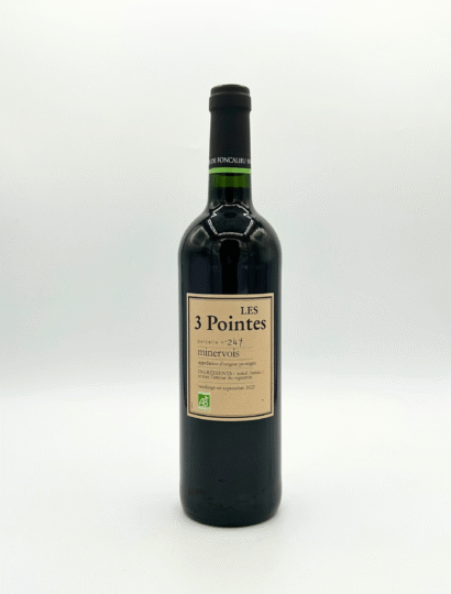 Minervois Rouge Bio 2022 - Domaine des 3 Pointes