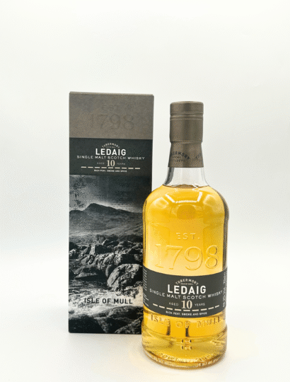 Ledaig 10 ans – Single Malt Scotch Whisky tourbé de l'île de Mull​