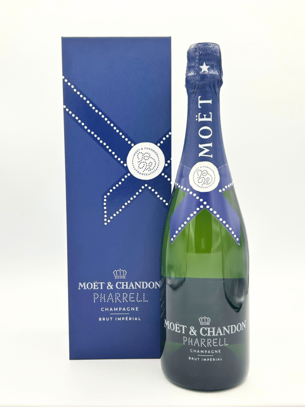 Champagne Moët & Chandon Impérial Brut Édition Limitée Pharrell Williams - Célébrez avec style et créativité​