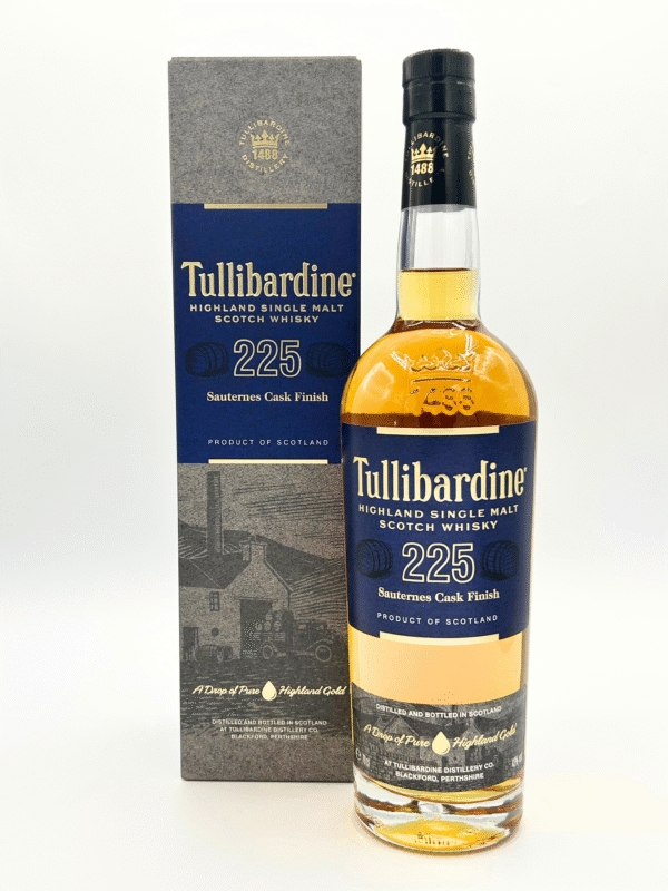 Tullibardine 225 Sauternes Finish – Single Malt Scotch Whisky des Highlands​