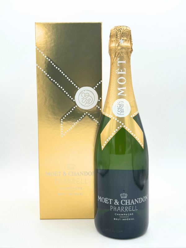 Champagne Moët & Chandon Impérial Brut Édition Limitée Pharrell Williams - Célébrez avec style et créativité​ – Image 3