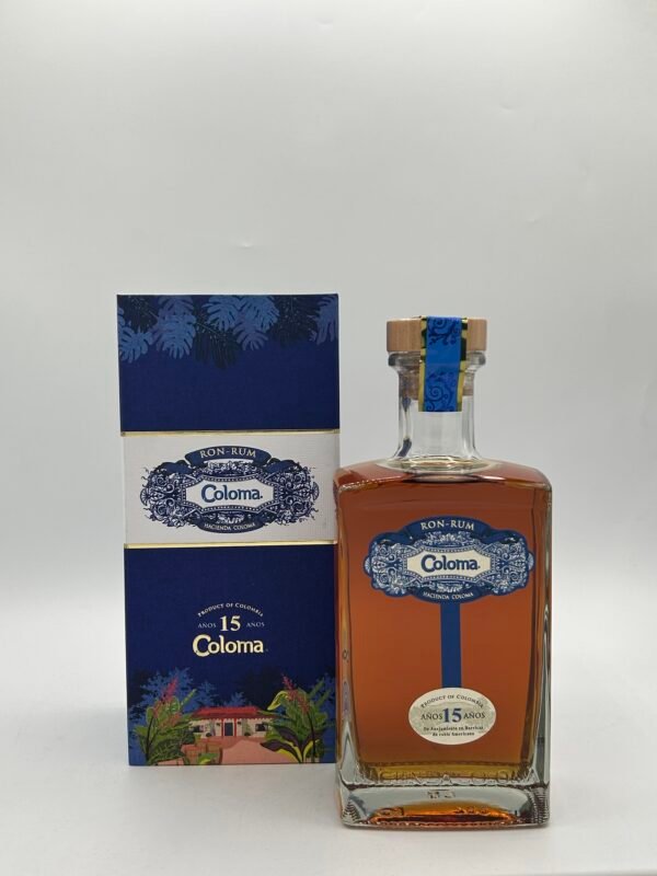 Rhum Coloma 15 ans - L'Élégance Colombienne​