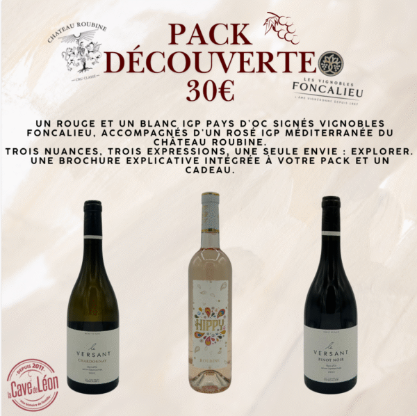 Pack Découverte – 3 nuances de plaisir à petit prix