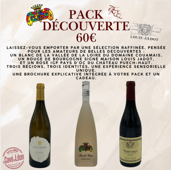Pack Découverte Prestige – Trois régions, trois signatures d'exception