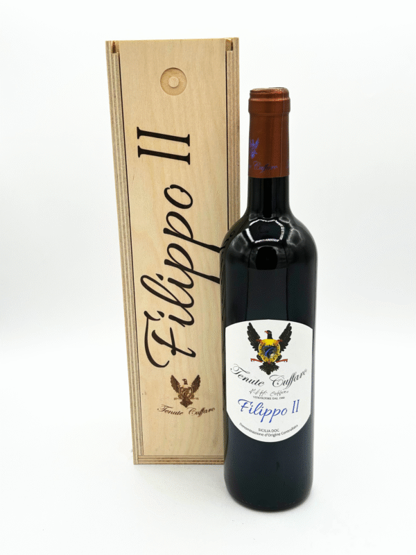 Tenute Cuffaro Filippo II 2016 – Nero d’Avola de Sicilia raffiné