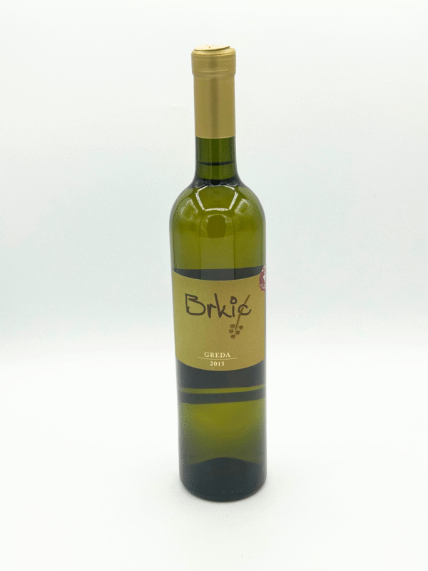 Brkić Greda 2015 – Vin blanc biodynamique de Mostar (Bosnie-Herzégovine)