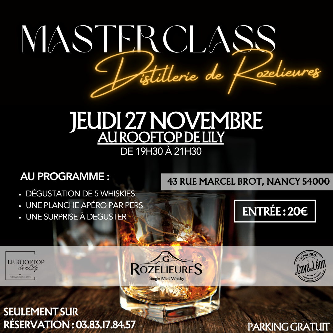 MASTERCLASS ROZELIEURES