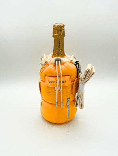 Veuve Clicquot Puffy Bottle Holder – Porte-bouteille isotherme & élégant